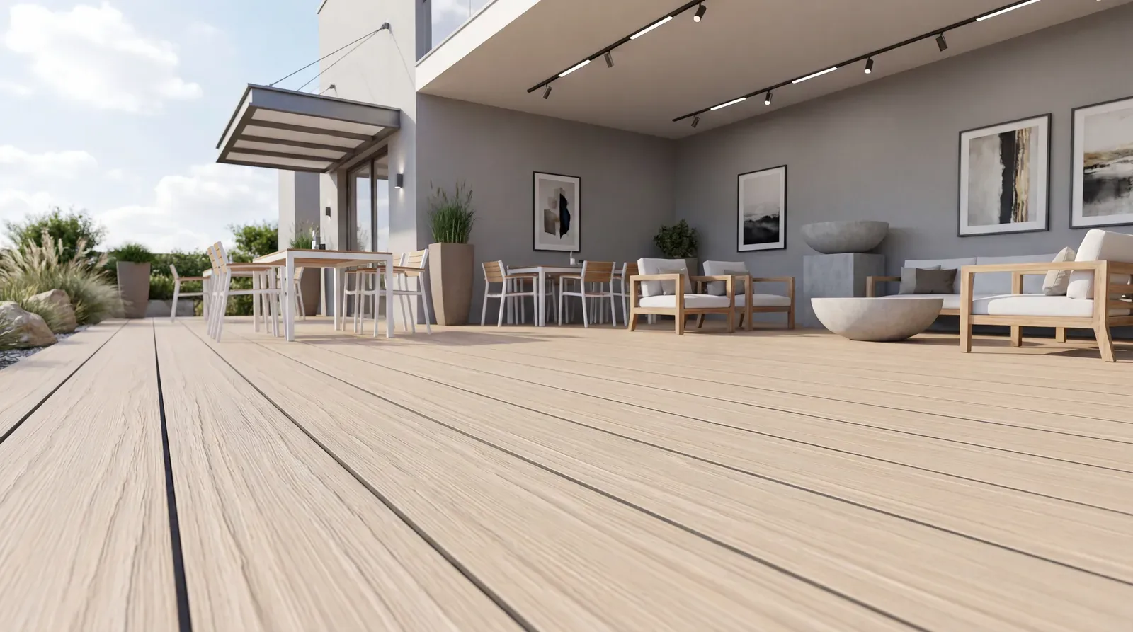 Pavimenti in WPC — realizzazione Soltec