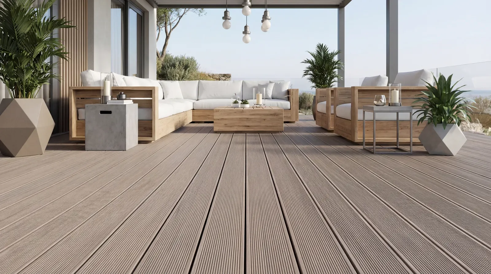 Pavimenti in WPC — realizzazione Soltec