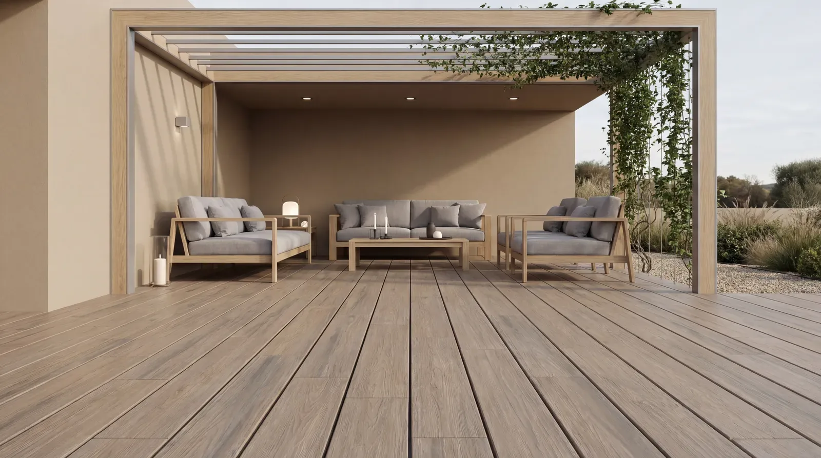Pavimenti in WPC — realizzazione Soltec
