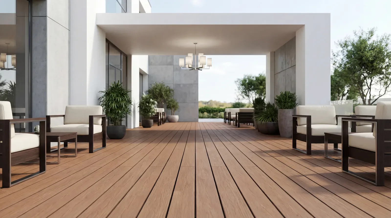 Pavimenti in WPC — realizzazione Soltec