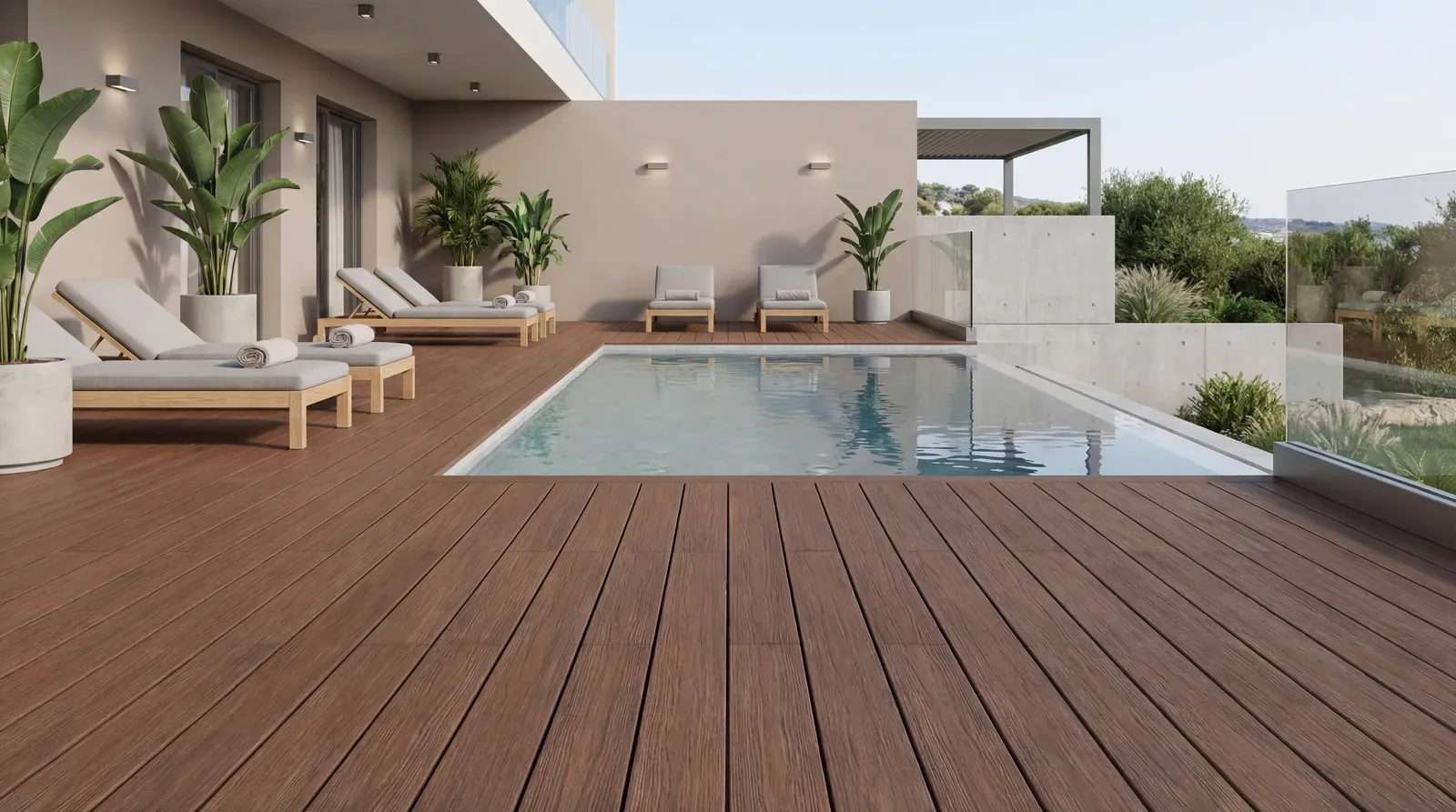 Pavimenti in WPC — realizzazione Soltec