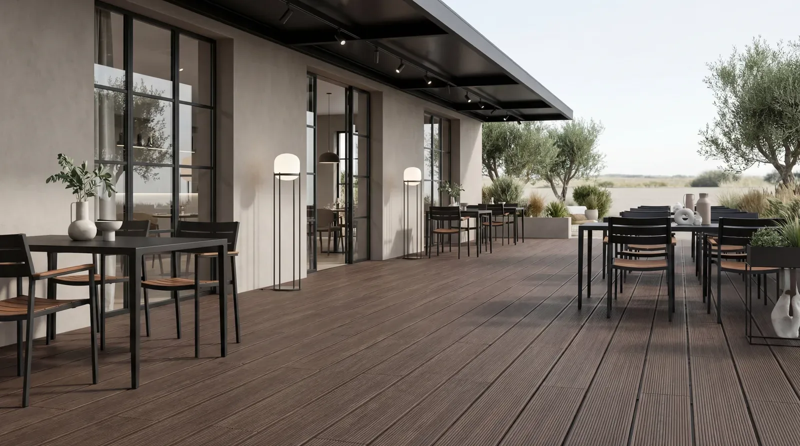 Pavimenti in WPC — realizzazione Soltec