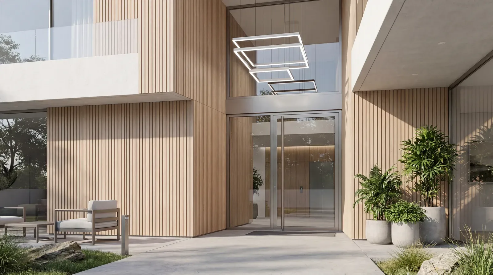 Rivestimenti in WPC — realizzazione Soltec