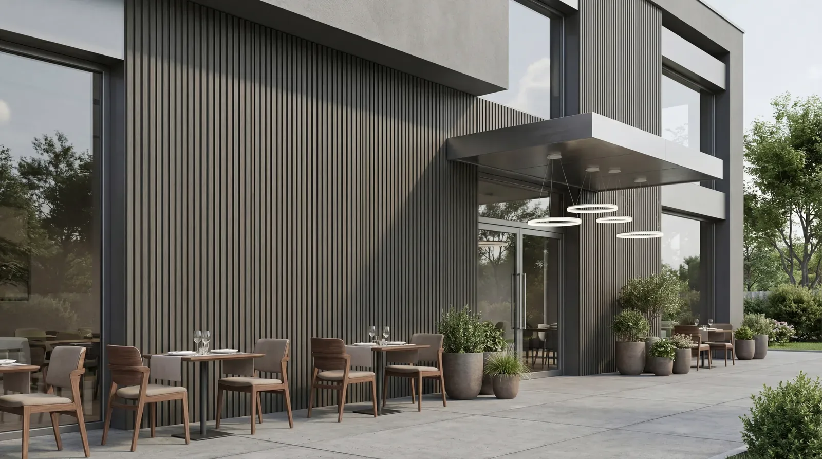 Rivestimenti in WPC — realizzazione Soltec