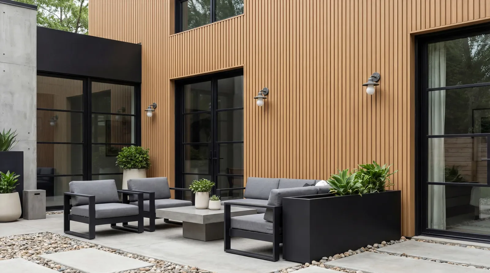 Rivestimenti in WPC — realizzazione Soltec