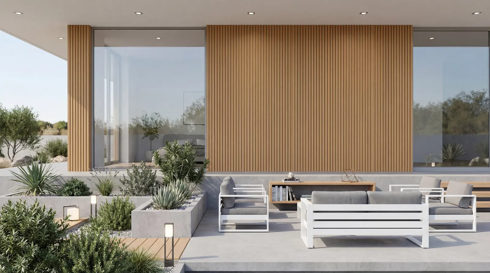 Rivestimenti in WPC — realizzazione Soltec
