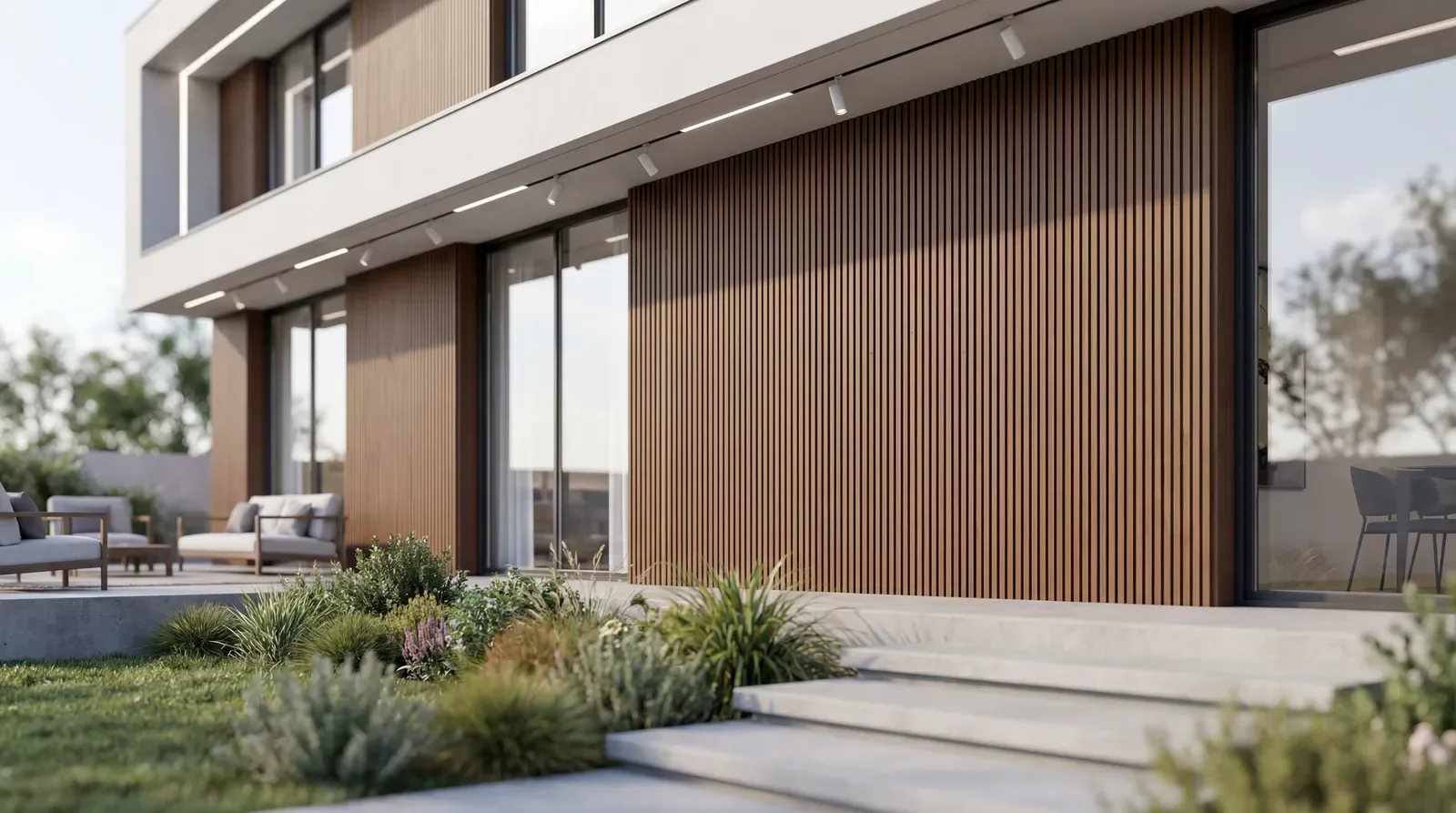 Rivestimenti in WPC — realizzazione Soltec