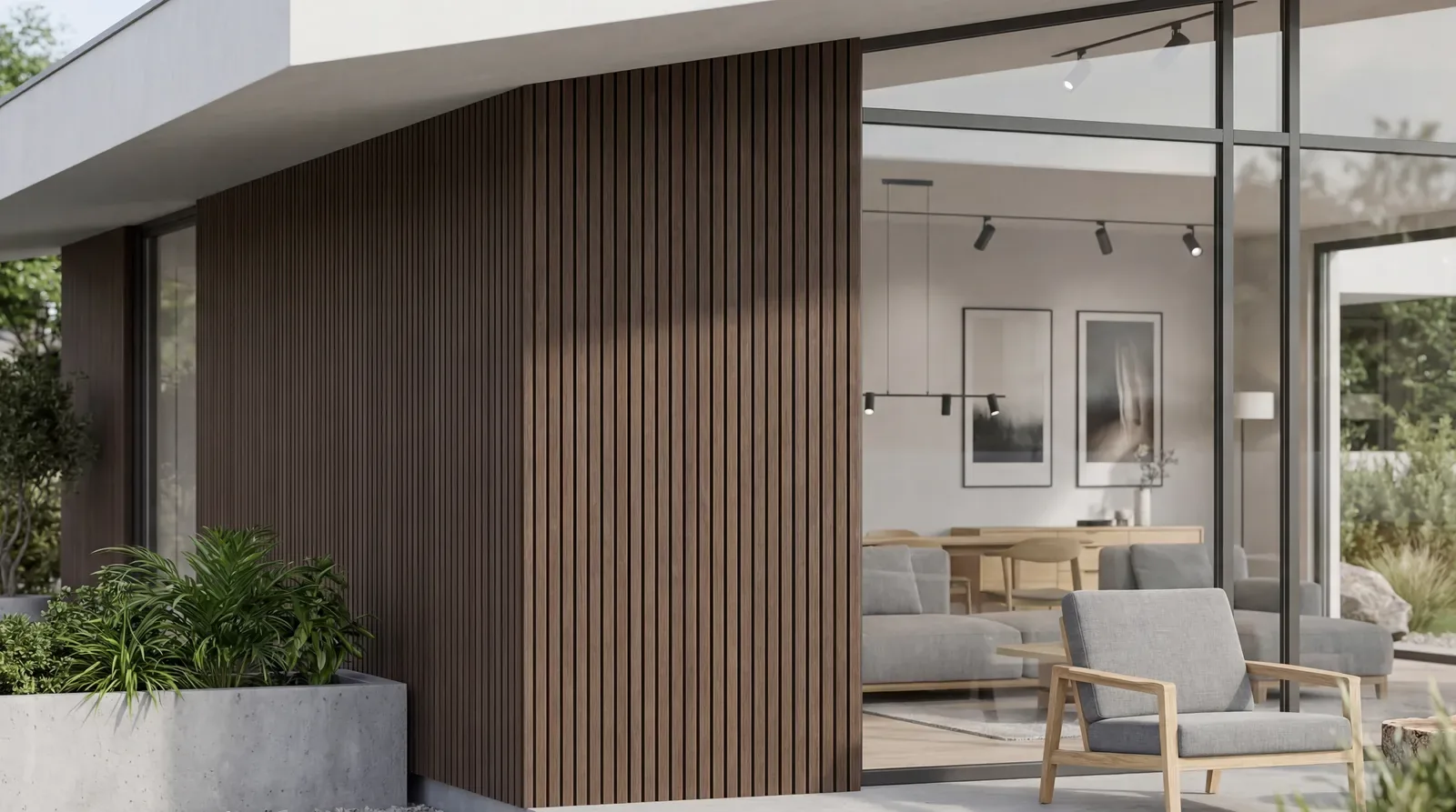 Rivestimenti in WPC — realizzazione Soltec