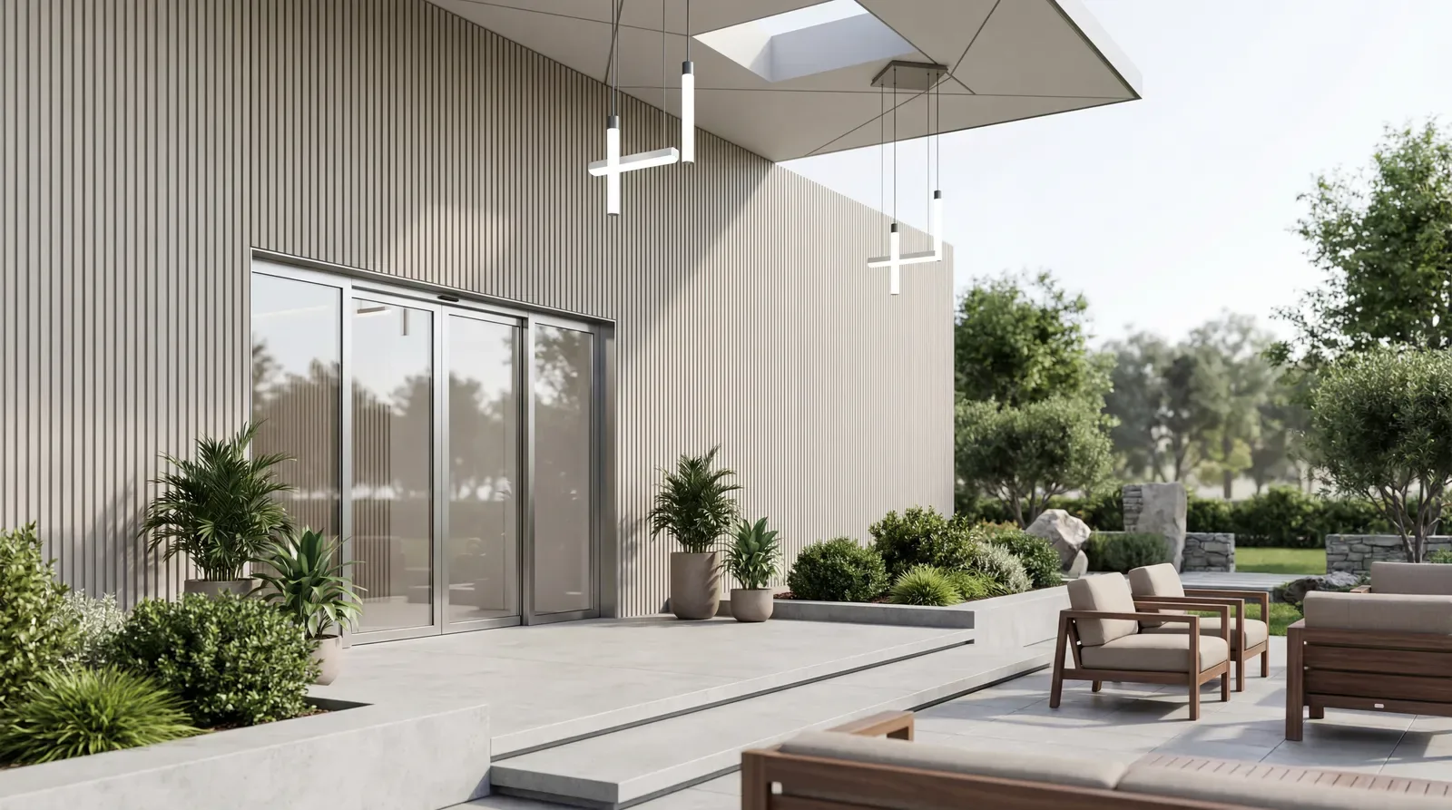 Rivestimenti in WPC — realizzazione Soltec