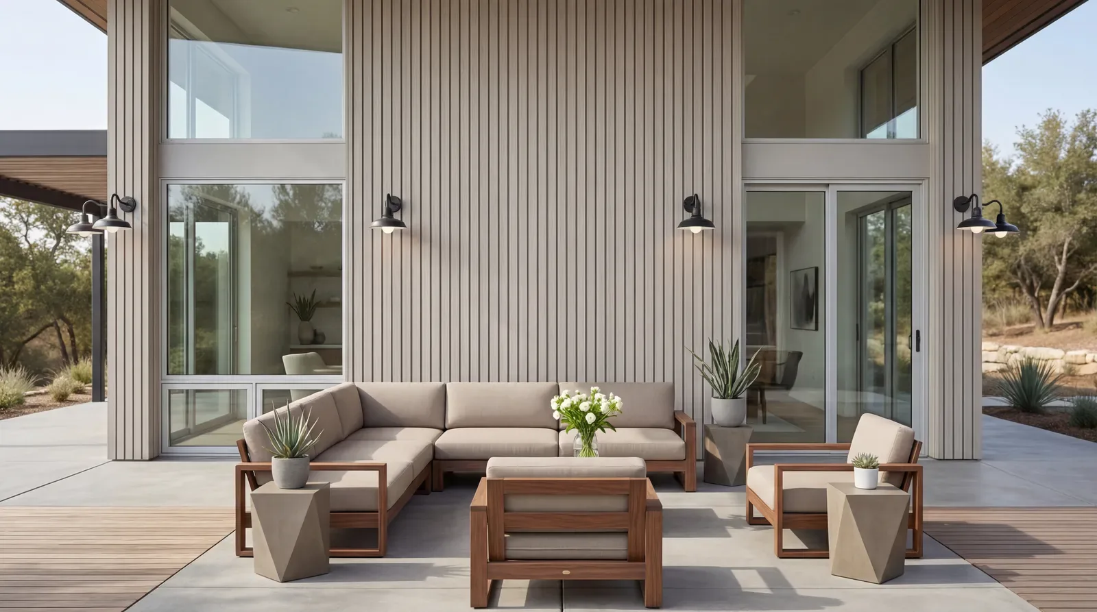 Rivestimenti in WPC — realizzazione Soltec
