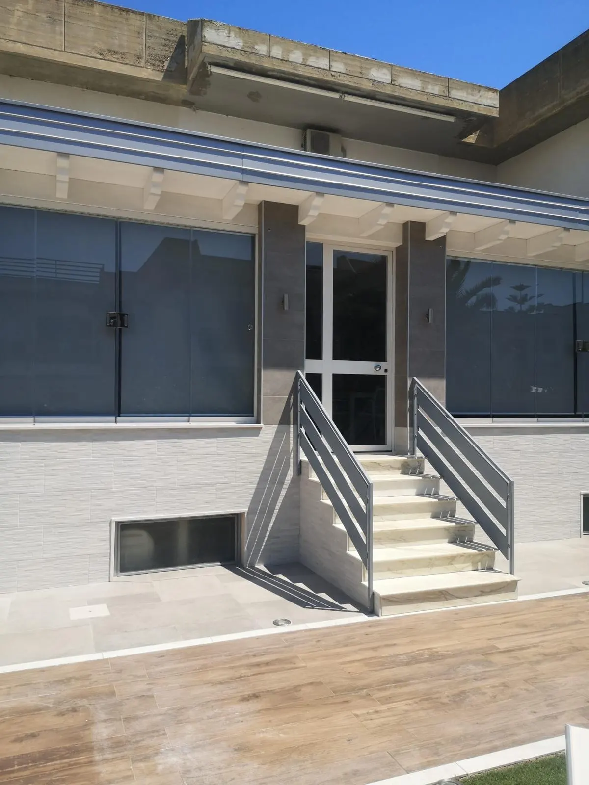 Tettoie in legno — realizzazione Soltec