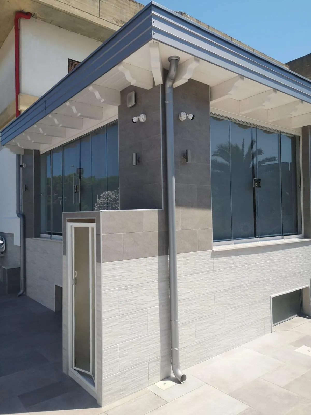 Vetrate panoramiche — realizzazione Soltec