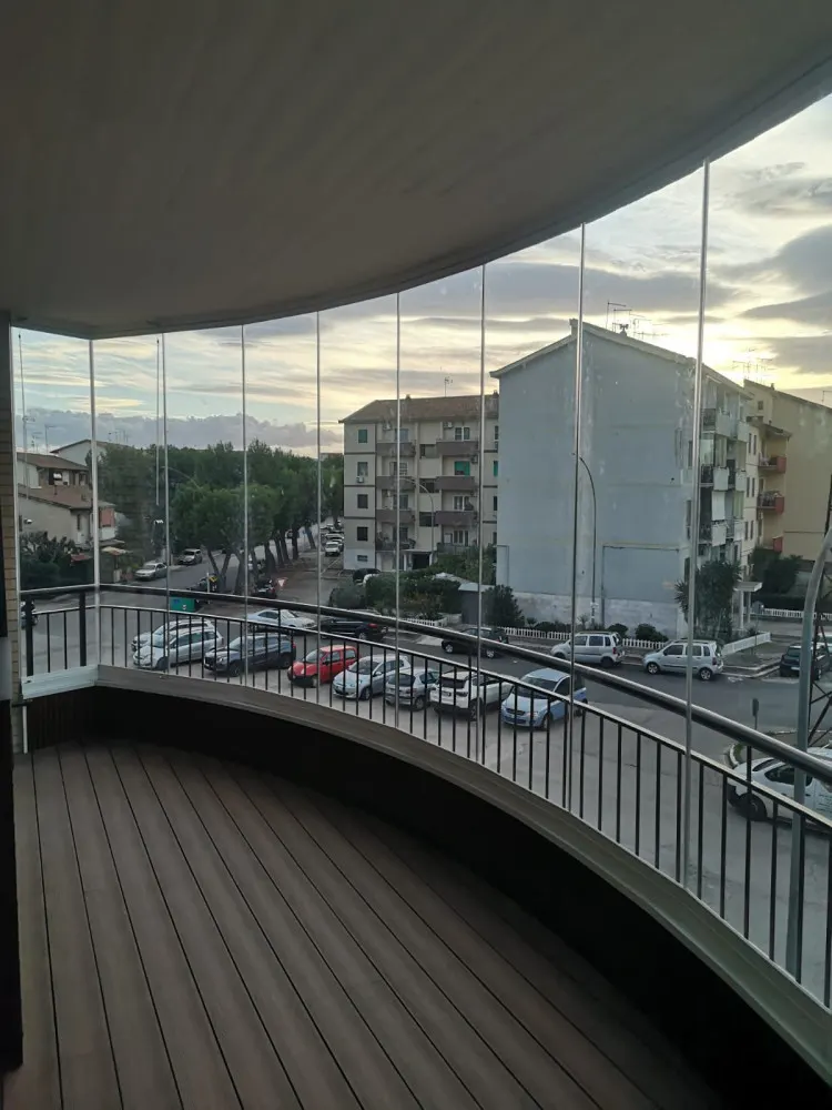 Vetrate panoramiche — realizzazione Soltec