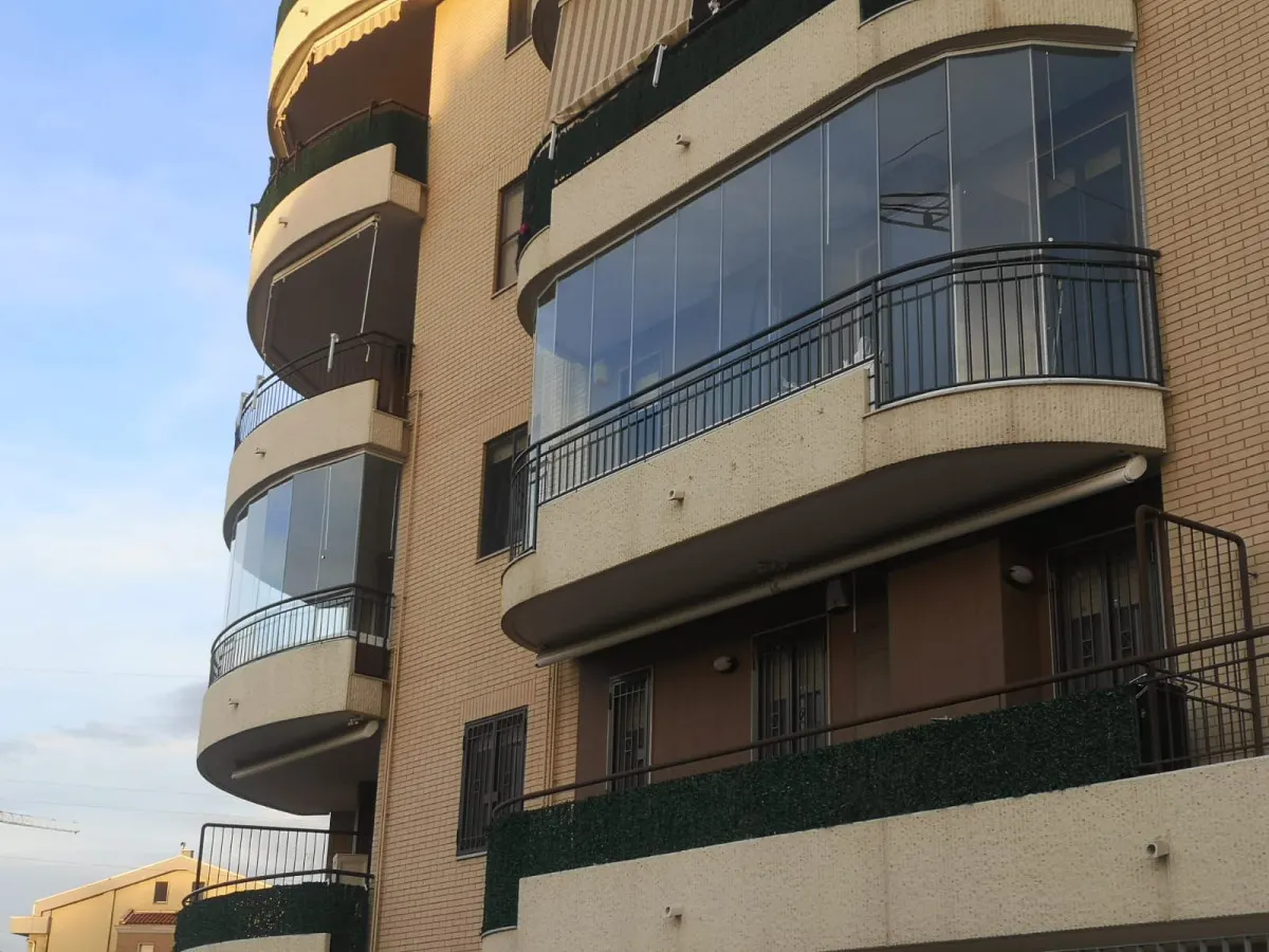 Vetrate panoramiche — realizzazione Soltec