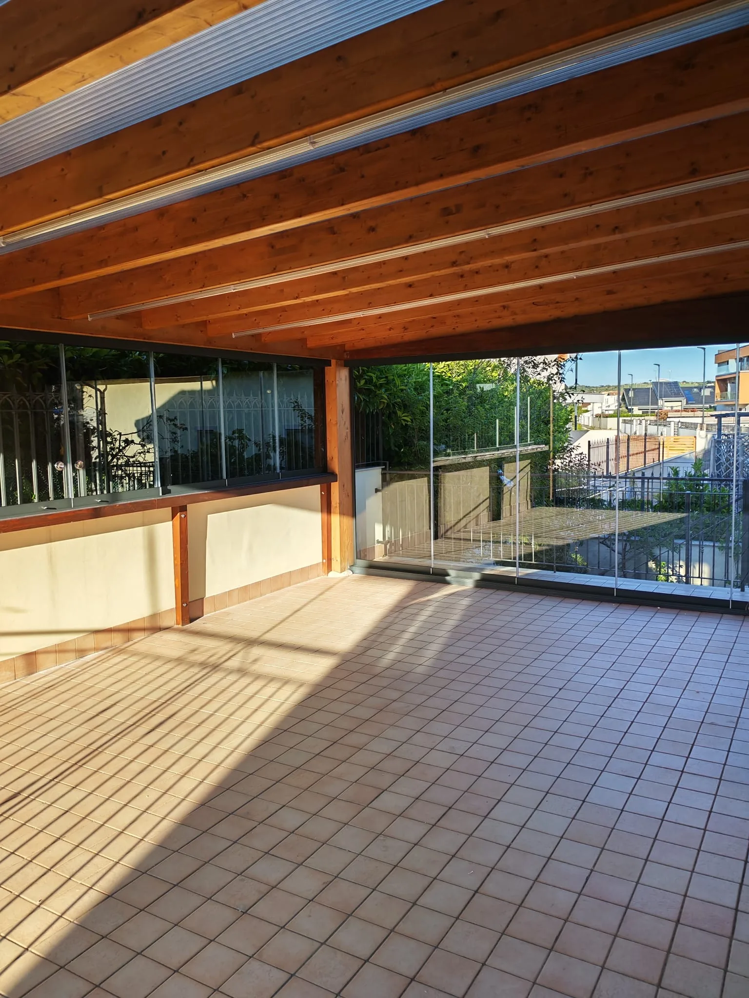 Vetrate panoramiche — realizzazione Soltec