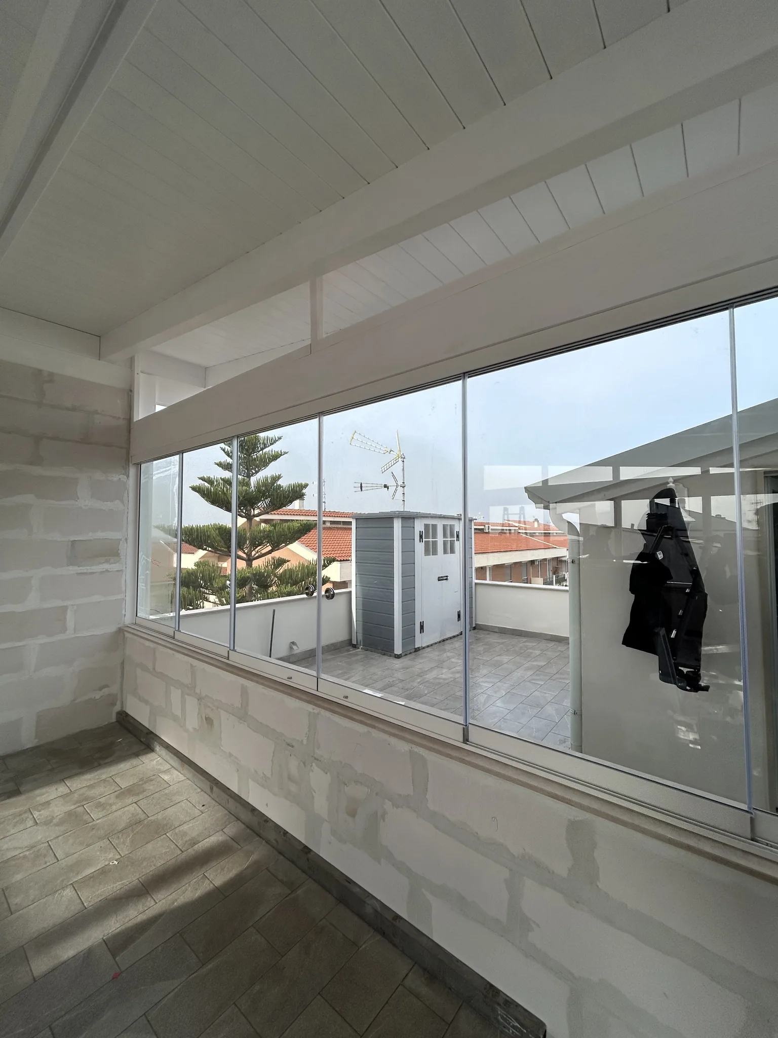 Vetrate panoramiche — realizzazione Soltec
