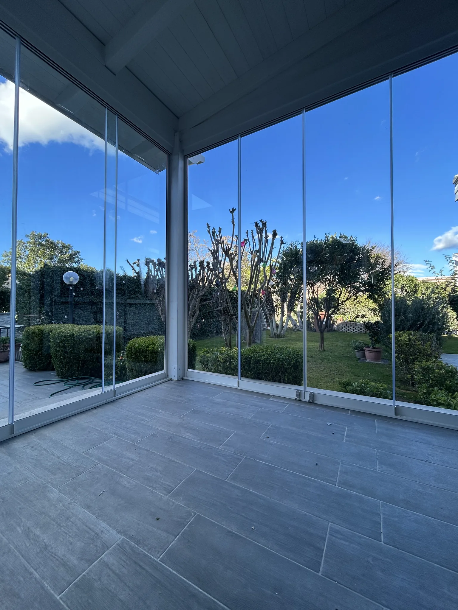 Vetrate panoramiche — realizzazione Soltec